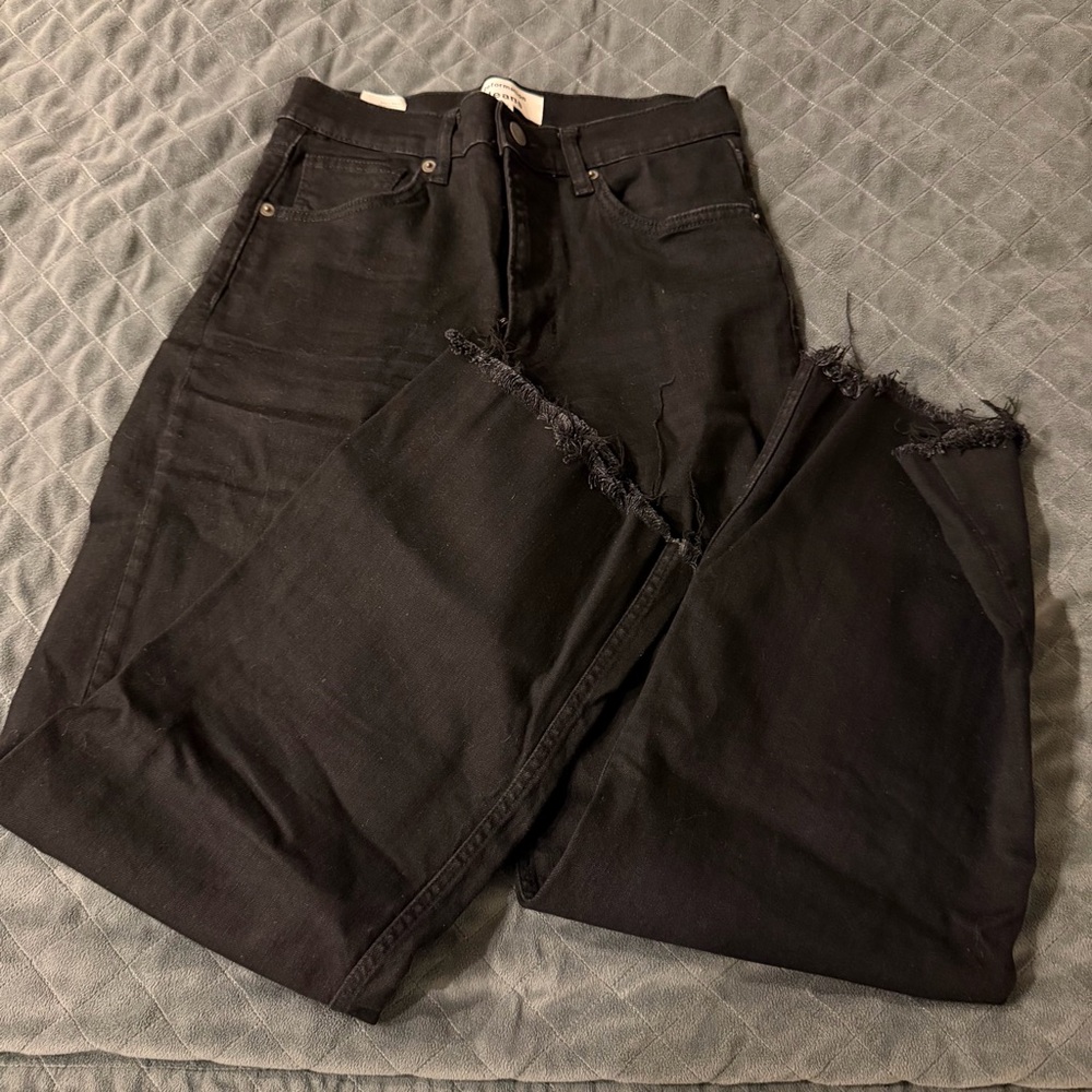 Reformation Black flared Jeans